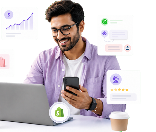 Shopify partner using Retentionly WhatsApp automation